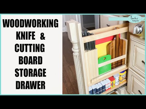 In Drawer Knife Block : r/woodworking