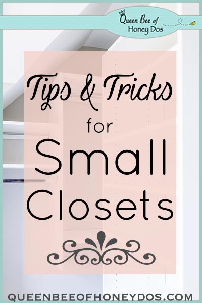 Small Closets Tips And Tricks Queen Bee Of Honey Dos