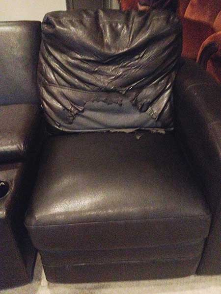 Reupholster Leather Chair Queen Bee Of Honey Dos