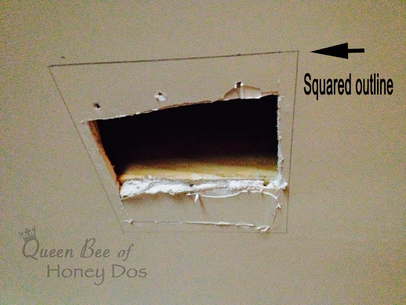 How To Repair Ceiling Sheetrock Queen Bee Of Honey Dos