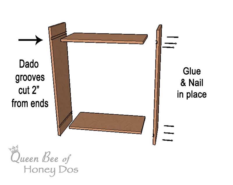 How To Build Cabinet Boxes Queen Bee Of Honey Dos