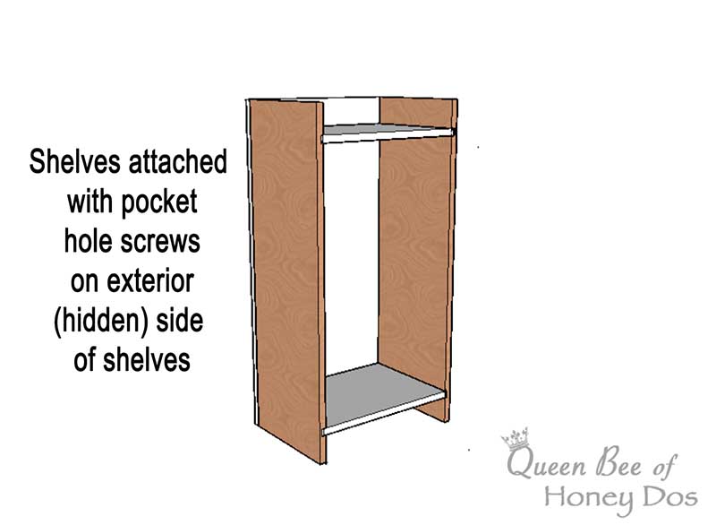 How To Build Cabinet Boxes Queen Bee Of Honey Dos