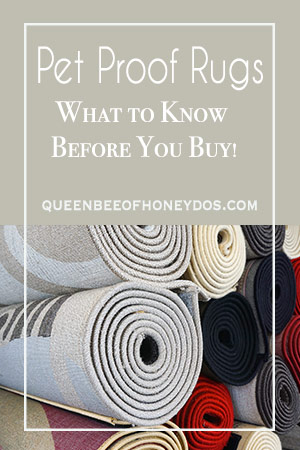 Pet Proof Rugs - Solutions for Resistant Rugs • Queen Bee of Honey Dos
