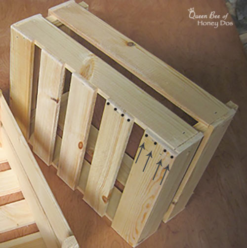 How to Build Simple Crates • Queen Bee of Honey Dos