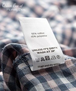 Understanding Laundry Tags With Free Printable • Queen Bee of Honey Dos