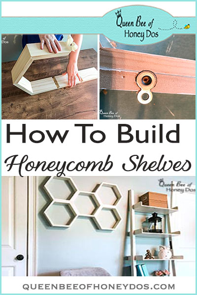 How To Build and Hang Honeycomb Shelves - DIY, woodworking projects for home decor