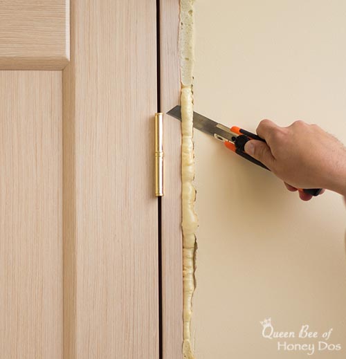 How To Insulate Doors And Get Rid Of Drafts Queen Bee Of Honey Dos