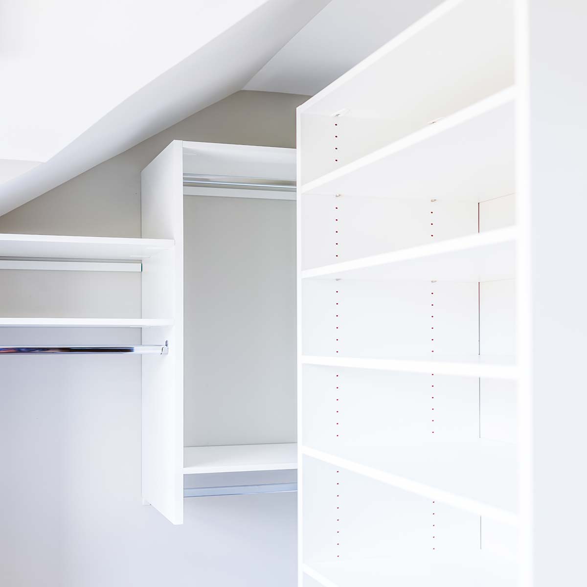 Sloped Ceiling Closets Queen Bee Of Honey Dos