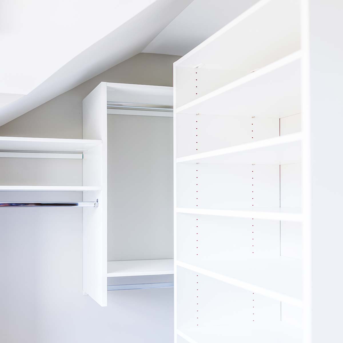 Sloped Ceiling Closets Solutions