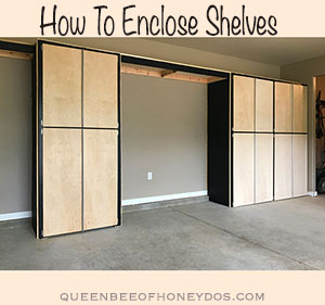 How To Enclose Storage Shelves Queen, Metal Shelving With Doors